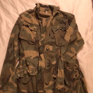 Free People Camo Jacket